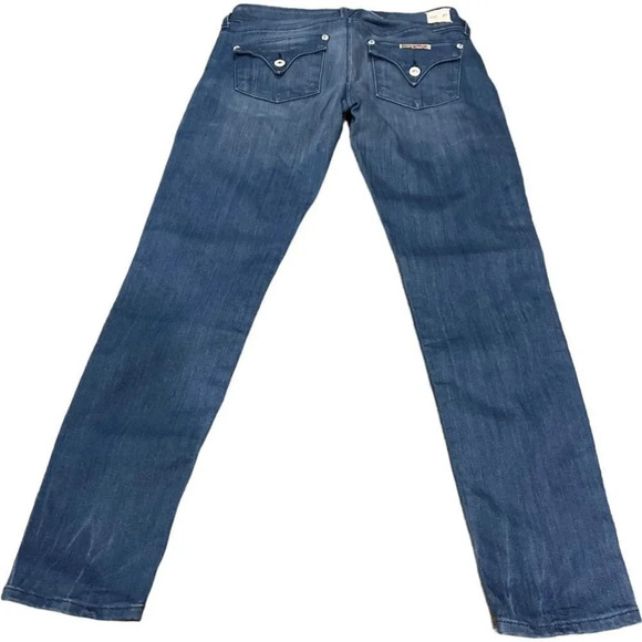 Hudson Collin Skinny Crop jeans sz 27 EUC - Picture 2 of 12
